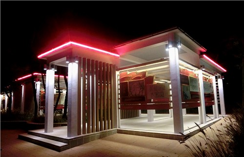 北戴河浪淘沙园LED照明系统解决方案