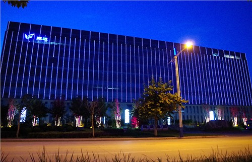 鹏远光电LED研发中心主楼亮化系统解决方案