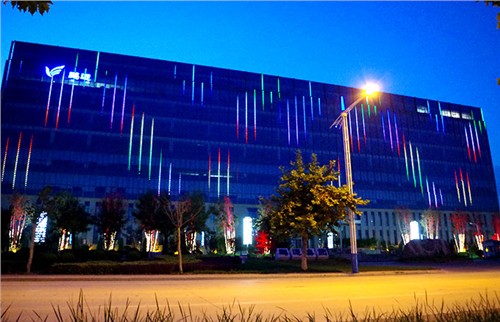 鹏远光电LED研发中心主楼亮化系统解决方案